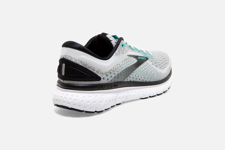 Brooks Indonesia Glycerin 18 Road Running Shoes Womens - Grey/Black - 79BQANJPT